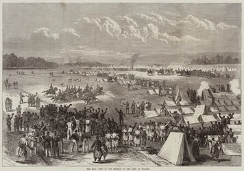 Der Krieg, Besuch des Kaisers im Lager von Chalons